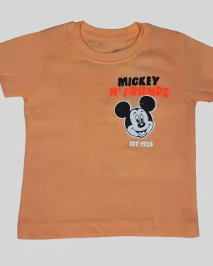 Mickey N’ Friends Graphic T-Shirt – Orange