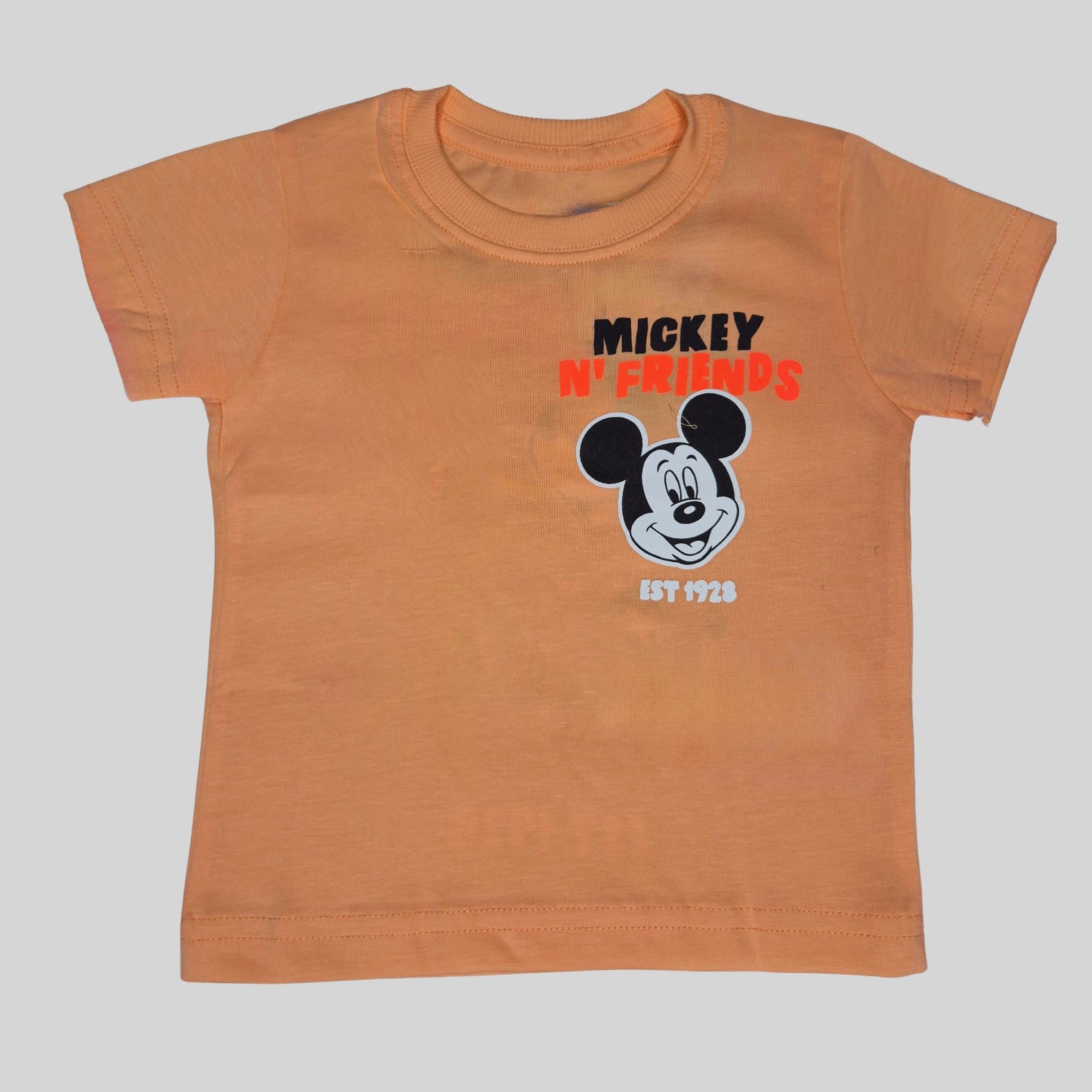 Mickey N’ Friends Graphic T-Shirt – Orange