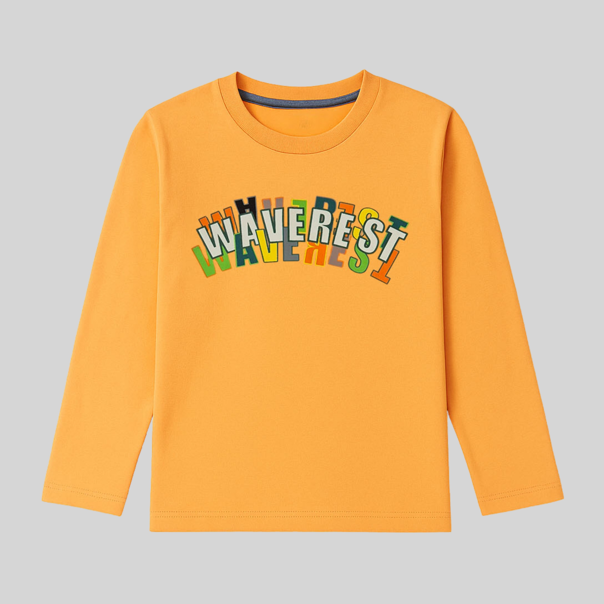 Boys Waverest Print Full Sleeve T-Shirt