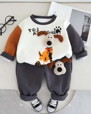Blend Dog Patch Boys Co-ord Set